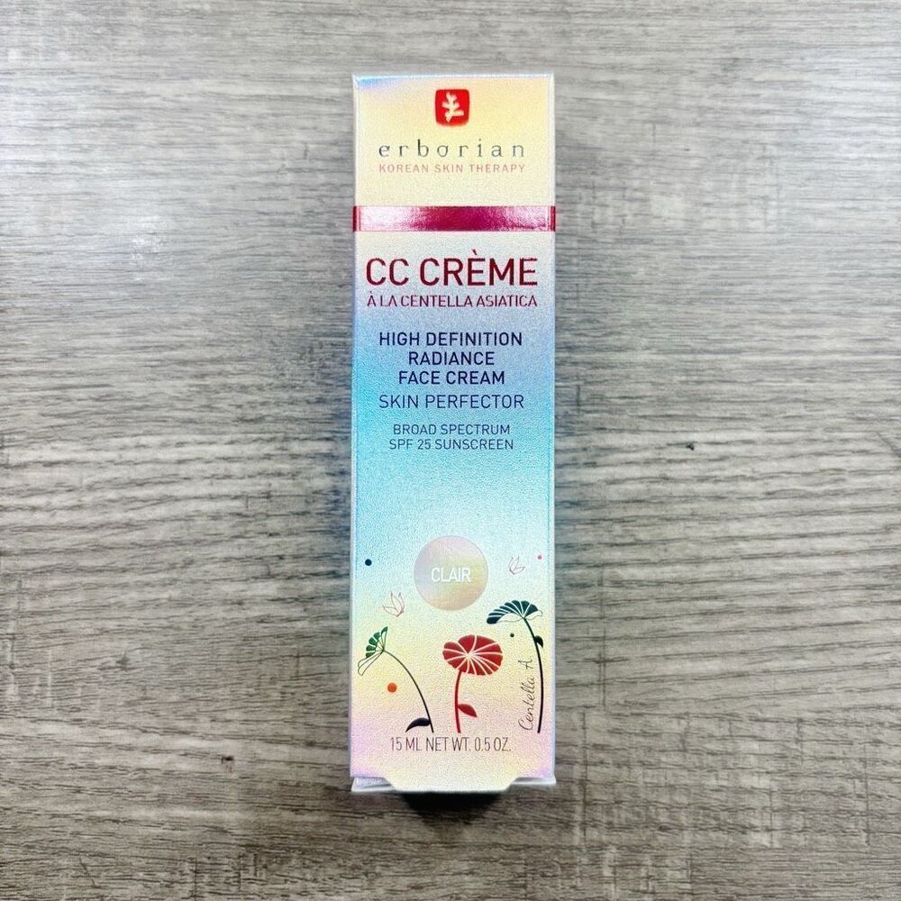 Erborion CC Cream Clair / Fair with Centella Asiatica New In Box - Picture 1 of 5